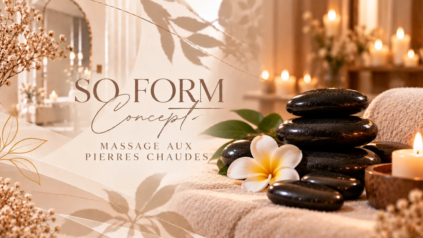 Formation Massage aux pierres chaudes chez So Form Concept