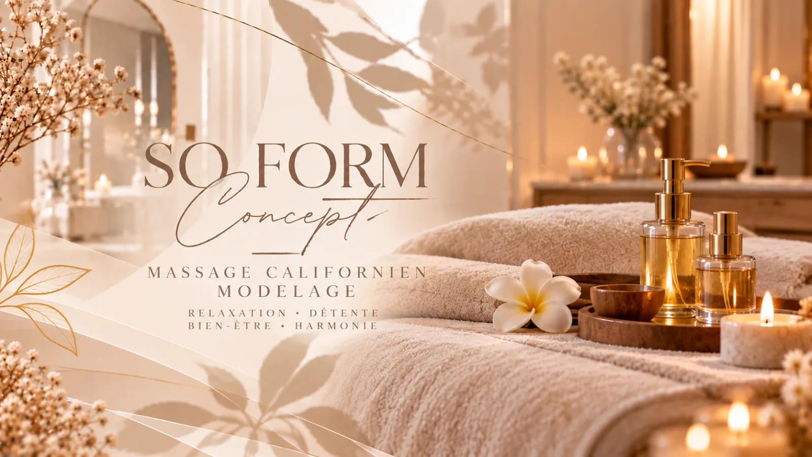 Formation Massage californien chez So Form Concept