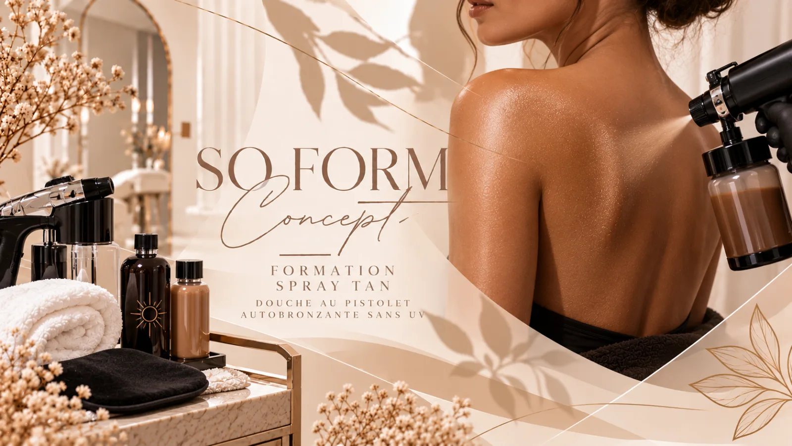 Formation Spray tan chez So Form Concept